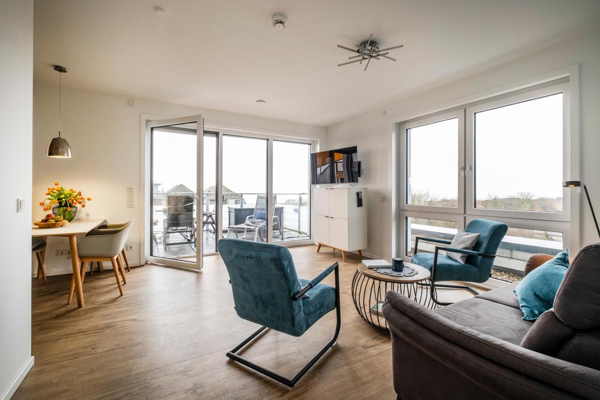 5 Sterne Penthouse Strandsuite Büsum Eksteriør billede