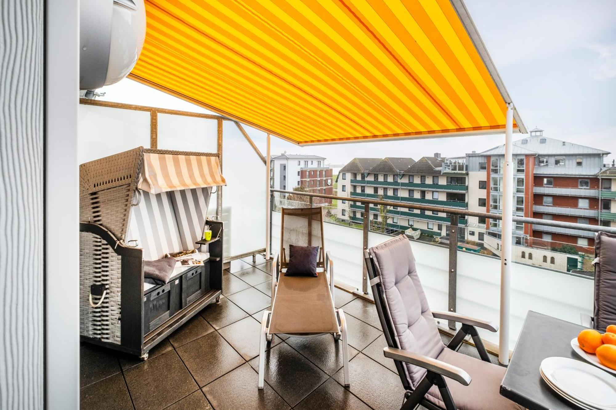 5 Sterne Penthouse Strandsuite Büsum Eksteriør billede